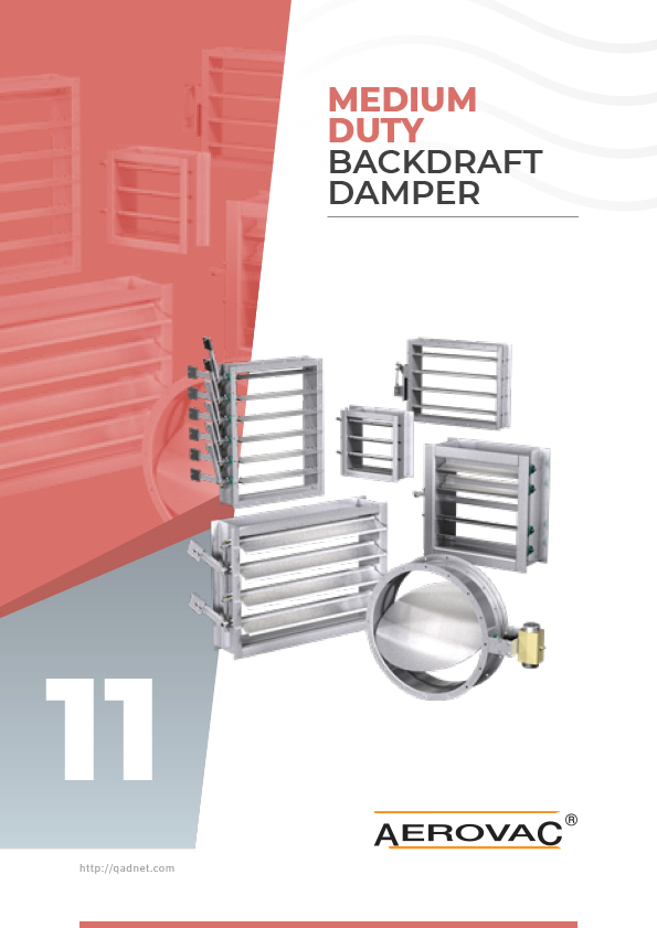 Medium Duty Backdraft Damper