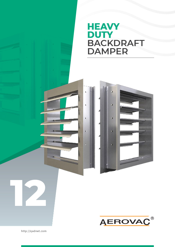 Heavy Duty Backdraft Damper