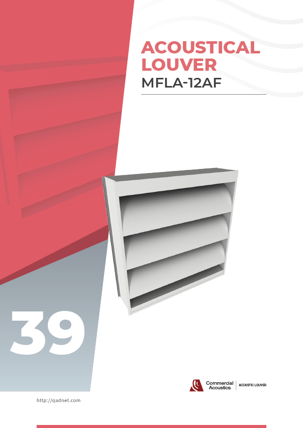 Acoustical Louver- MFLA-12AF